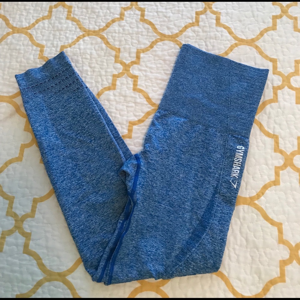Gymshark Seamless Leggings Blueberry Marl Size M